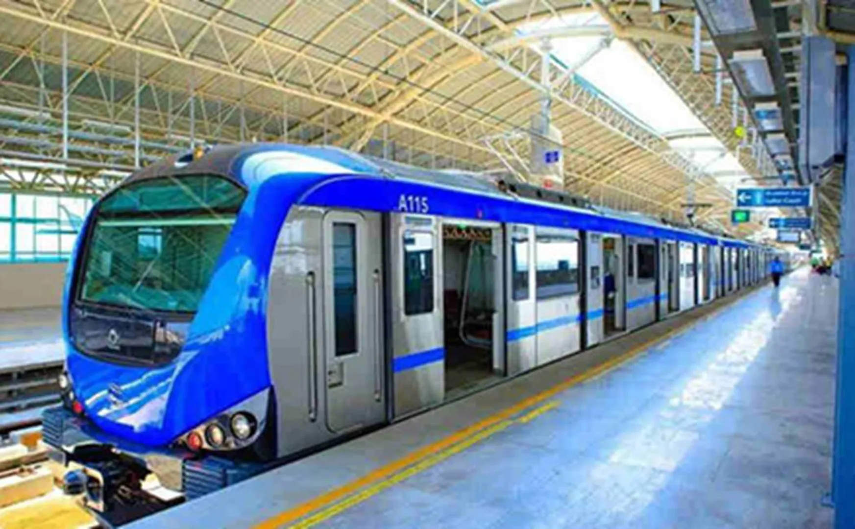 chennai metro trains service time  